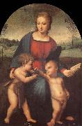 Aragon jose Rafael The Madonna of the goldfinch painting